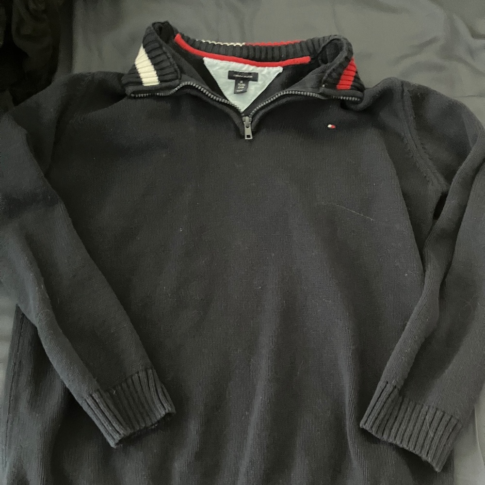 Blue Turtle Neck Sweater